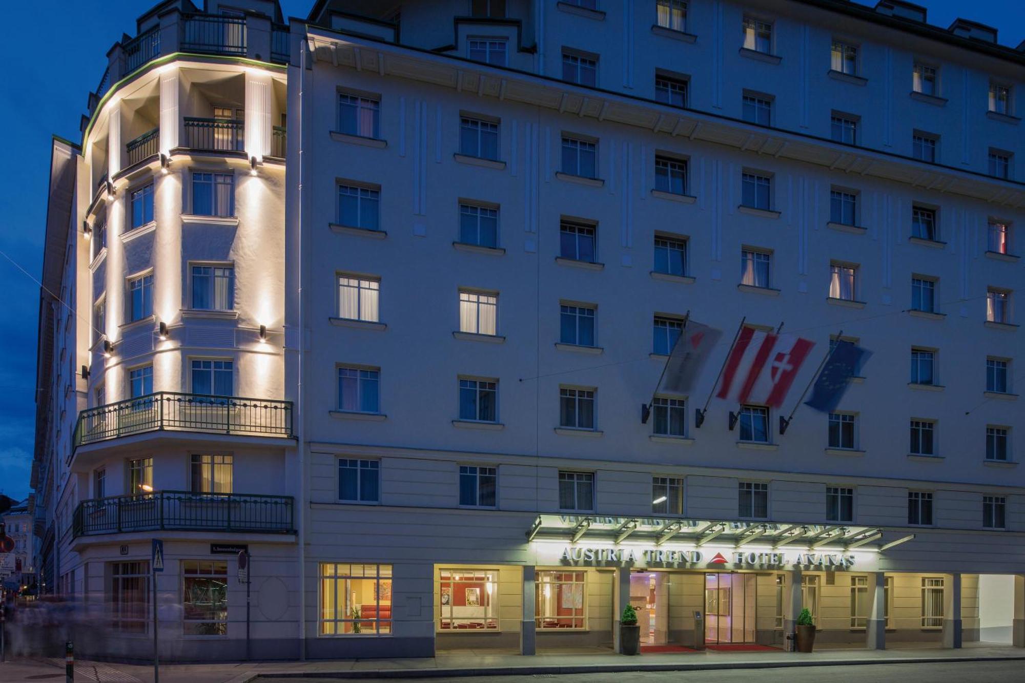Austria Trend Hotel Ananas Wien Exterior foto